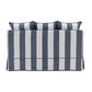 Slip Cover Only - Noosa Hamptons 2 Seat Sofa Denim/Cream Stripe