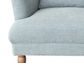 Bayside Pistachio Button Tufted Winged Armchair