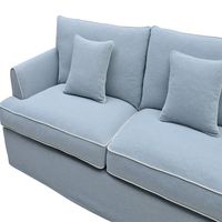 Slip Cover Only - Byron Hamptons 3 Seat Sofa Beach