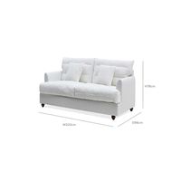 Byron 3 Seat Naked Sofa Base & Cushion Inserts