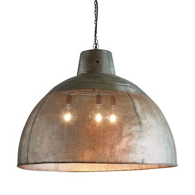 Riva Ceiling Pendant Extra Large Zinc