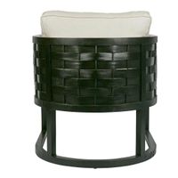 Weave Occasional ArmChair Black