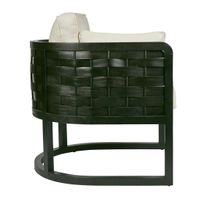 Weave Occasional ArmChair Black