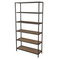 Denver Shelf Unit Dark Natural