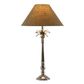 Nickel Pineapple Lamp 40/16" Natural 16" Natural Sha