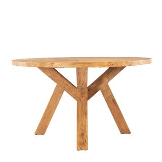 Queenstown Recycled Teak Dining Table Round 140cm