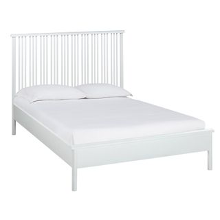 Ibiza Double Bed Pillar White