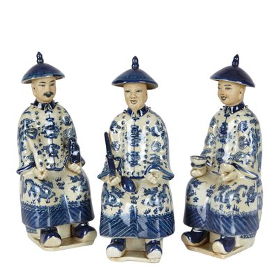 Zhanshi Figurines Set of 3