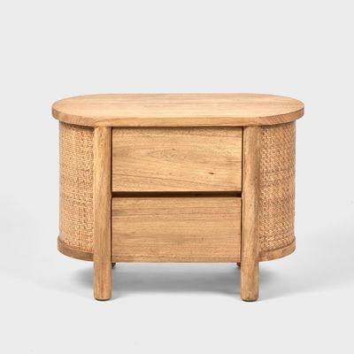 Coolum Bedside Table Natural