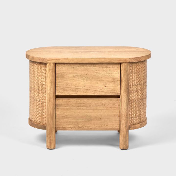 Coolum Bedside Table Natural