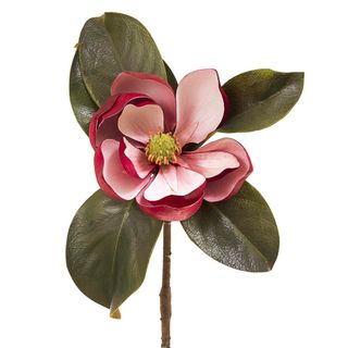 Magnolia Short Stem 60cm Dark Pink