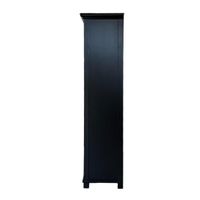 Sorrento 180cm Bookshelf Black