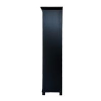 Sorrento 180cm Bookshelf Black