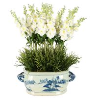 Mandy Delphinium Arrangement White