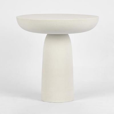 Pablo Side Table Round Chalk -Outdoor