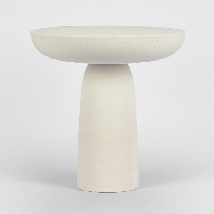 Pablo Side Table Round Chalk -Outdoor