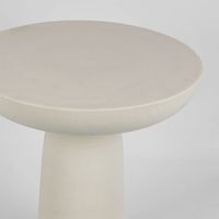 Pablo Side Table Round Chalk -Outdoor