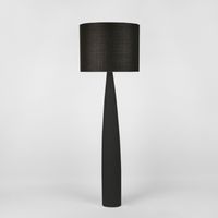 Samson Floor Lamp Base Black with Shade Black