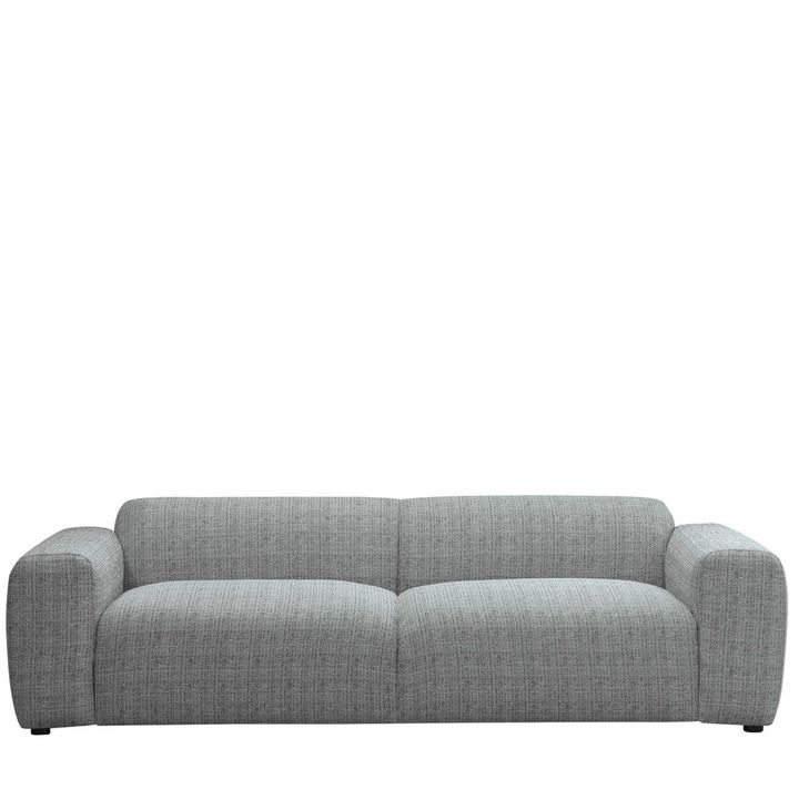 Lumi Sofa 3 Seater Grey Fleck