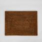 Paume Rattan Rectangle Placemat Antique Brown