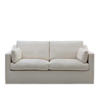 Slip Cover Only - Clovelly Hamptons 2.5 Seat Sofa Ivory