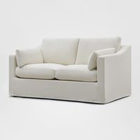 Slip Cover Only - Clovelly Hamptons 2 Seat Sofa Ivory