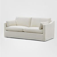 Slip Cover Only - Clovelly Hamptons 3 Seat Sofa Ivory