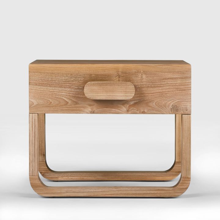 Norma Bedside Table Natural