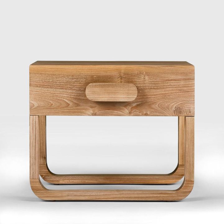 Norma Bedside Table Natural