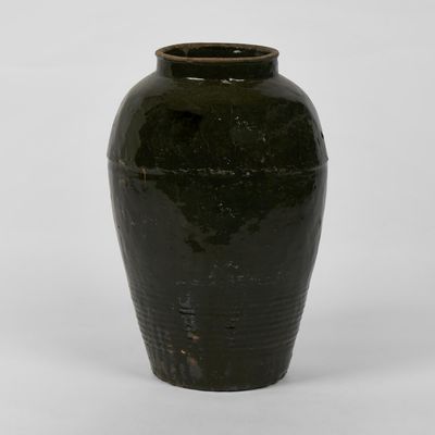 Shanxi 120 Year Terracotta Pot Tall