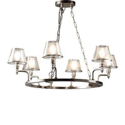 Sienna Chandelier Antique Silver