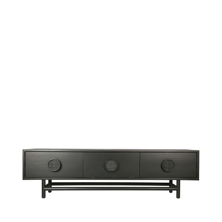 Rondo  Entertainment Unit Black