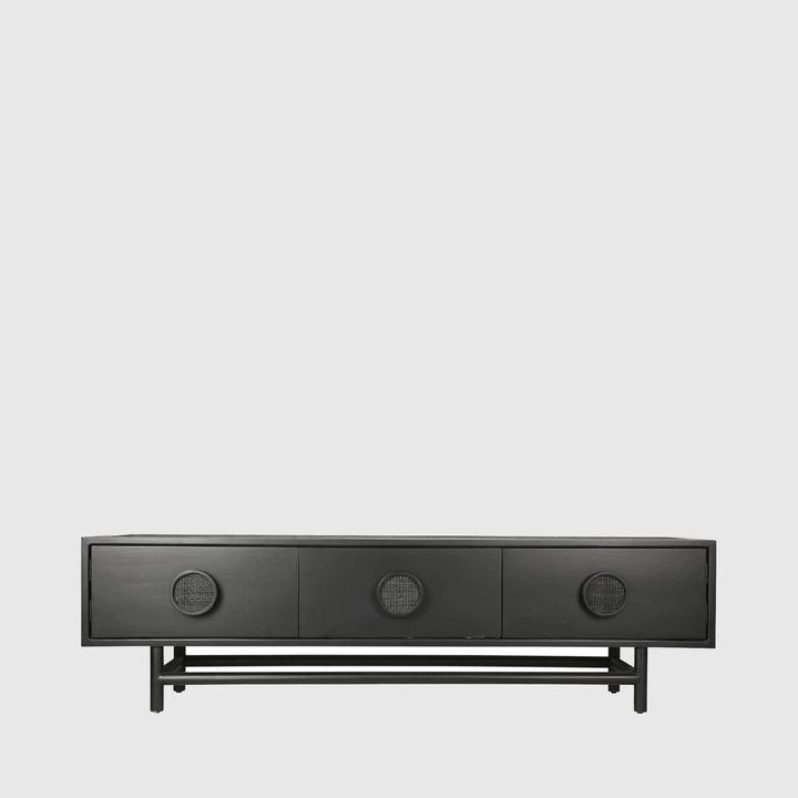 Rondo  Entertainment Unit Black