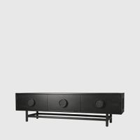 Rondo  Entertainment Unit Black