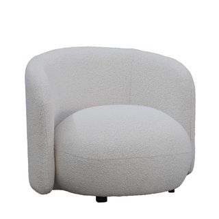 Plume Occasional  Chair Vanilla Boucle