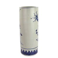 Shu Hand Painted Porcelain Umbrella Stand