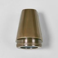 Seaman Outdoor Wall Light Antique Brass