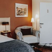 Vaucluse Buttoned Armchair Beige