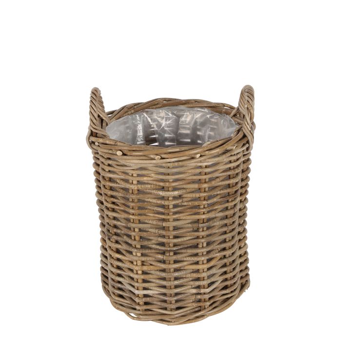 Baku Round Basket Small Natural