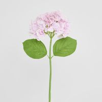 Hydrangea Stem Soft Touch 50cm Mid Pink
