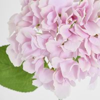 Hydrangea Stem Soft Touch 50cm Mid Pink