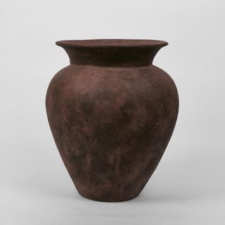 Novo Terracotta Pot Large Dark Brown