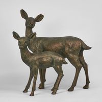 Sika Verdigris Deer SML