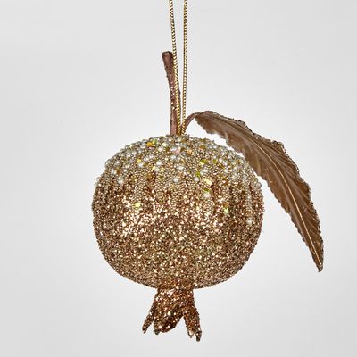 Deluxe Gilt Pomegranate Ornament