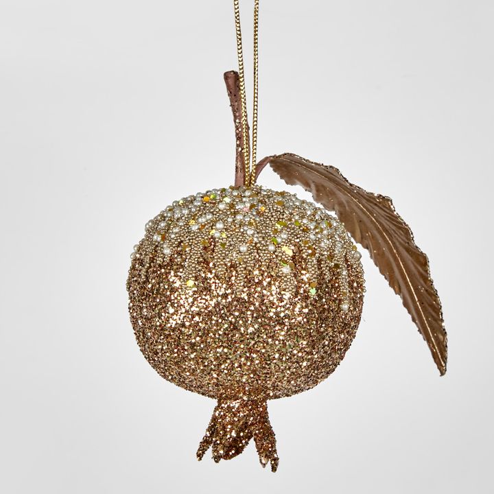 Deluxe Gilt Pomegranate Ornament