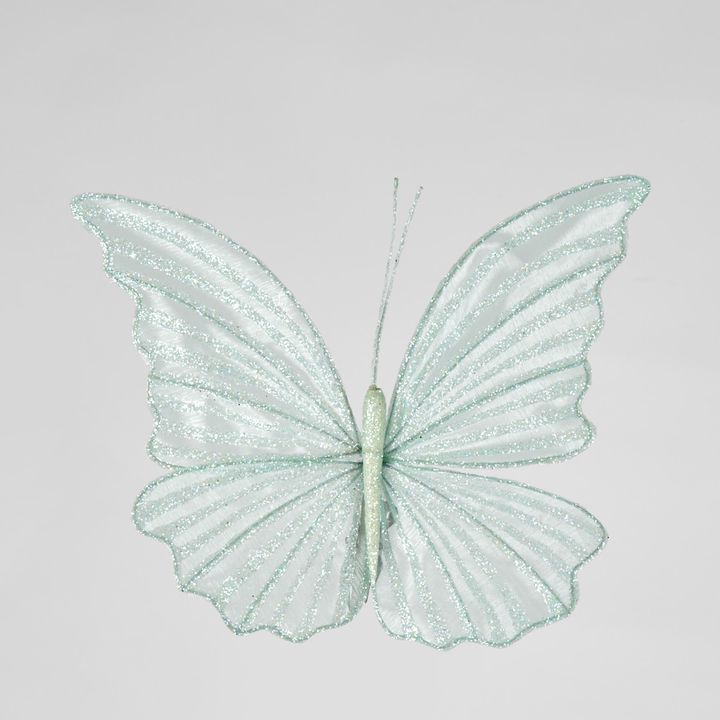 Sera Clip on Butterfly Mint Green SML