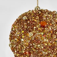 Glitterati Bauble Bronze