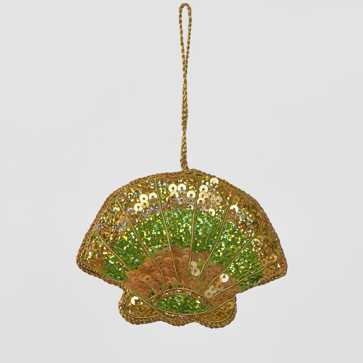 Glimmer Shell Hanging Ornament