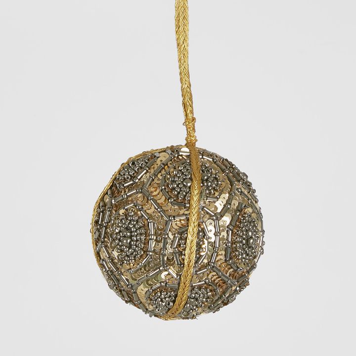 Hexe Beaded Hanging Bauble SML