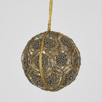 Hexe Beaded Hanging Bauble LGE